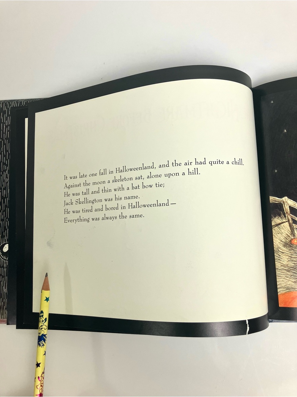 First Edition 1st Printing 1993 The Nightmare Before Christmas Vintage Book - Picture 9 of 17